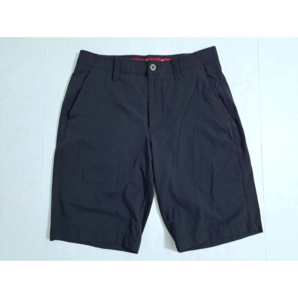 Under Armour Men's 32 Shorts Chino Golf Shorts Black Dress